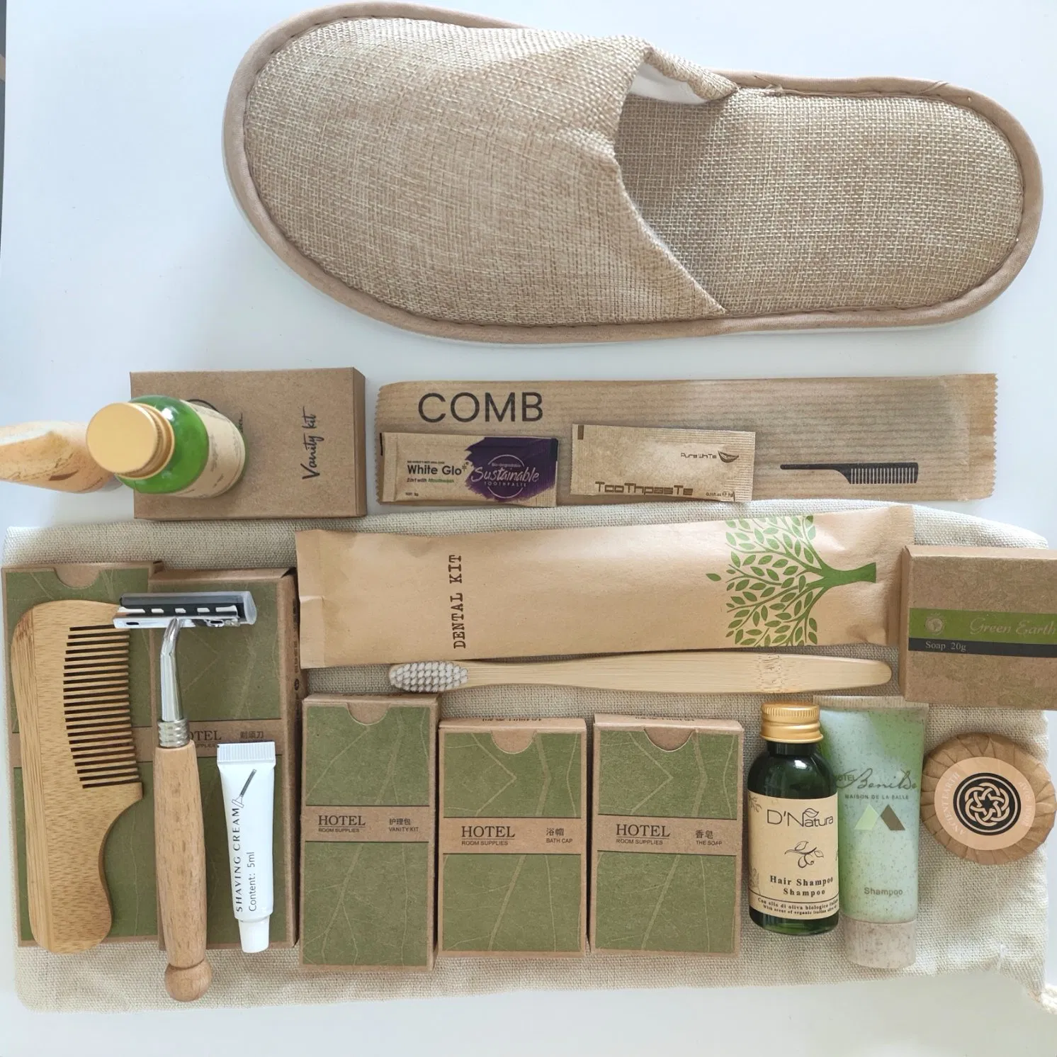 OEM ODM Design Disposable Hotel Shampoo Hotel Amenities Set with Custom Logo