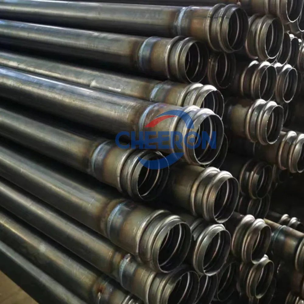 Sonic Logging Tube Testing in Pile Concrete Steel Cross Sonic Logging Pipe