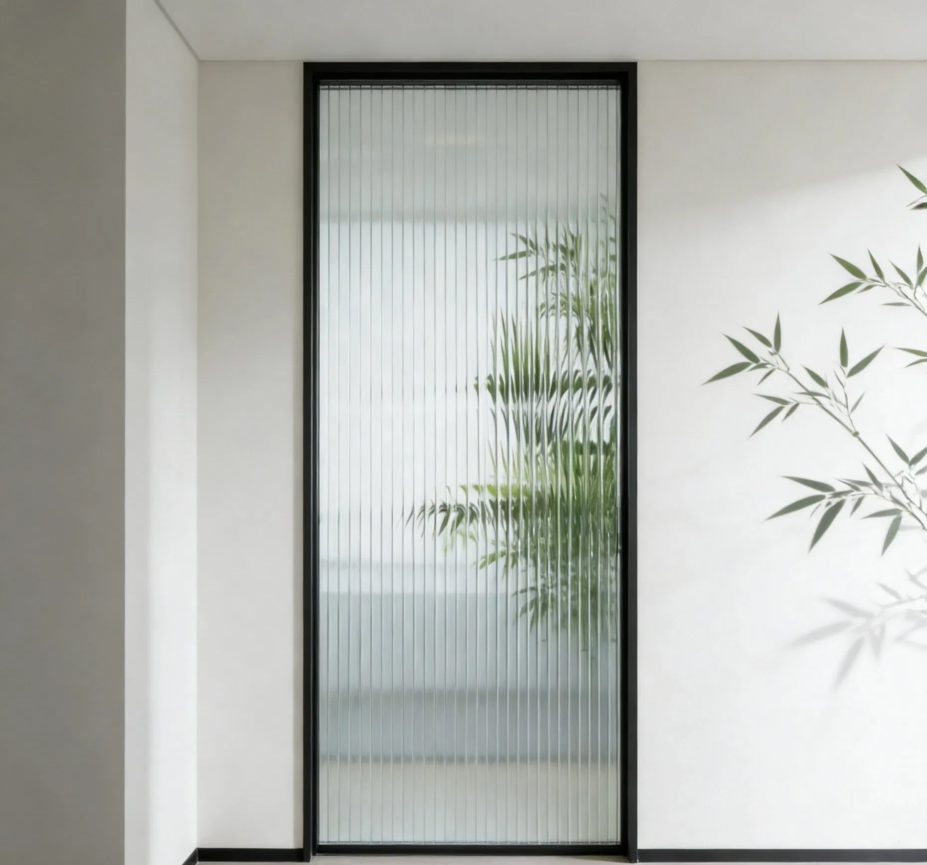 Textured Nashiji Pattern Glass Sheets for Decorative Building Facades