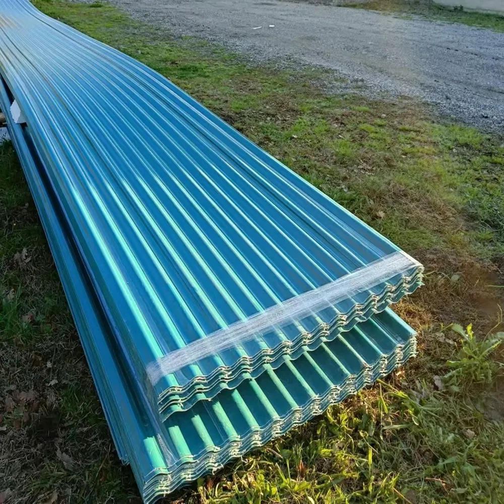 FRP Material Corrugated Fiberglass FRP Roofing Tile