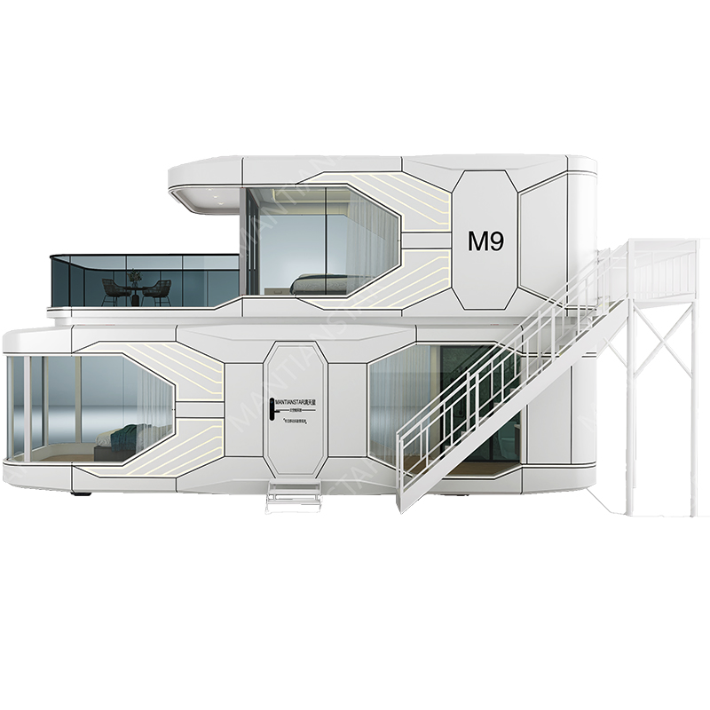 Mantianstar M9 Prefabricated House Modern Container Double Deck Mobile Space Capsule House