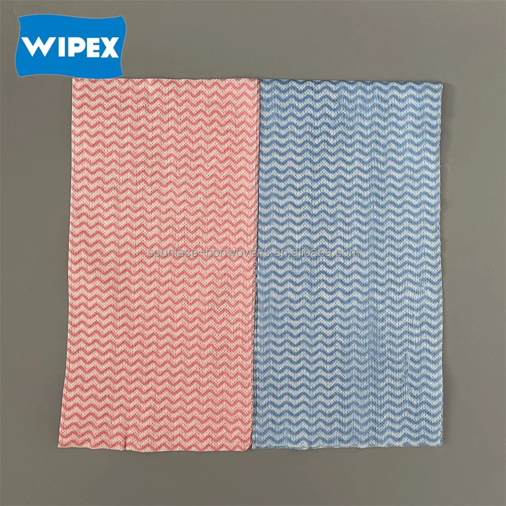 Disposable Spunlace Nonwoven Household Wiping Cleaning Wipes J Cloth