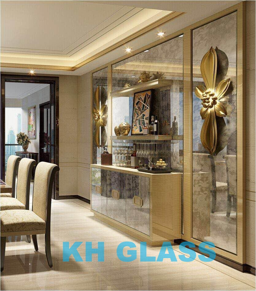 Artisanal Handcrafted Vintage Look Elegant Home Wall Antique Mirror