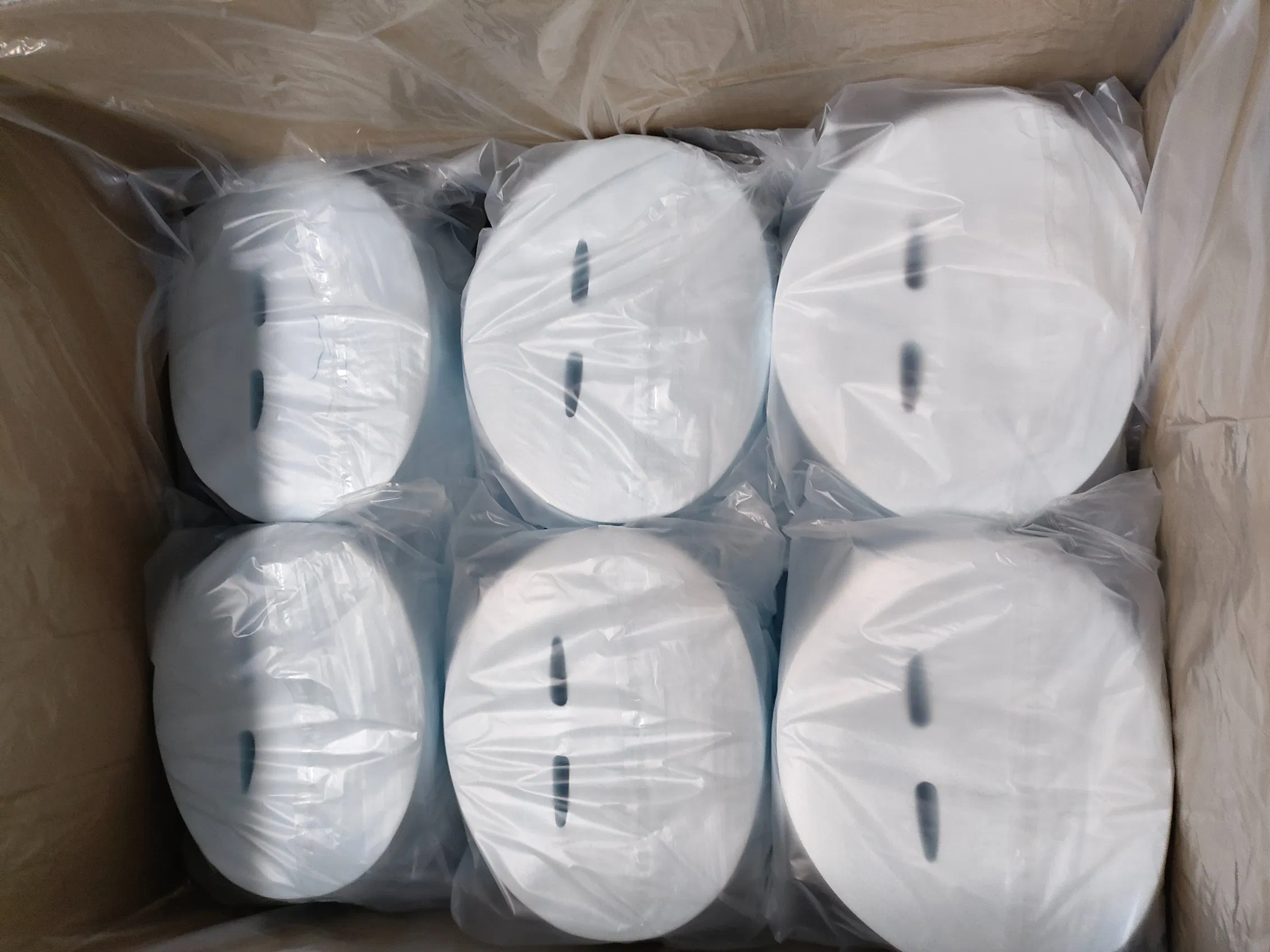 Popular Skin Care Cosmetic Material Nonwoven Fabric Tencel Mask Cloth Dry Facial Mask Sheet