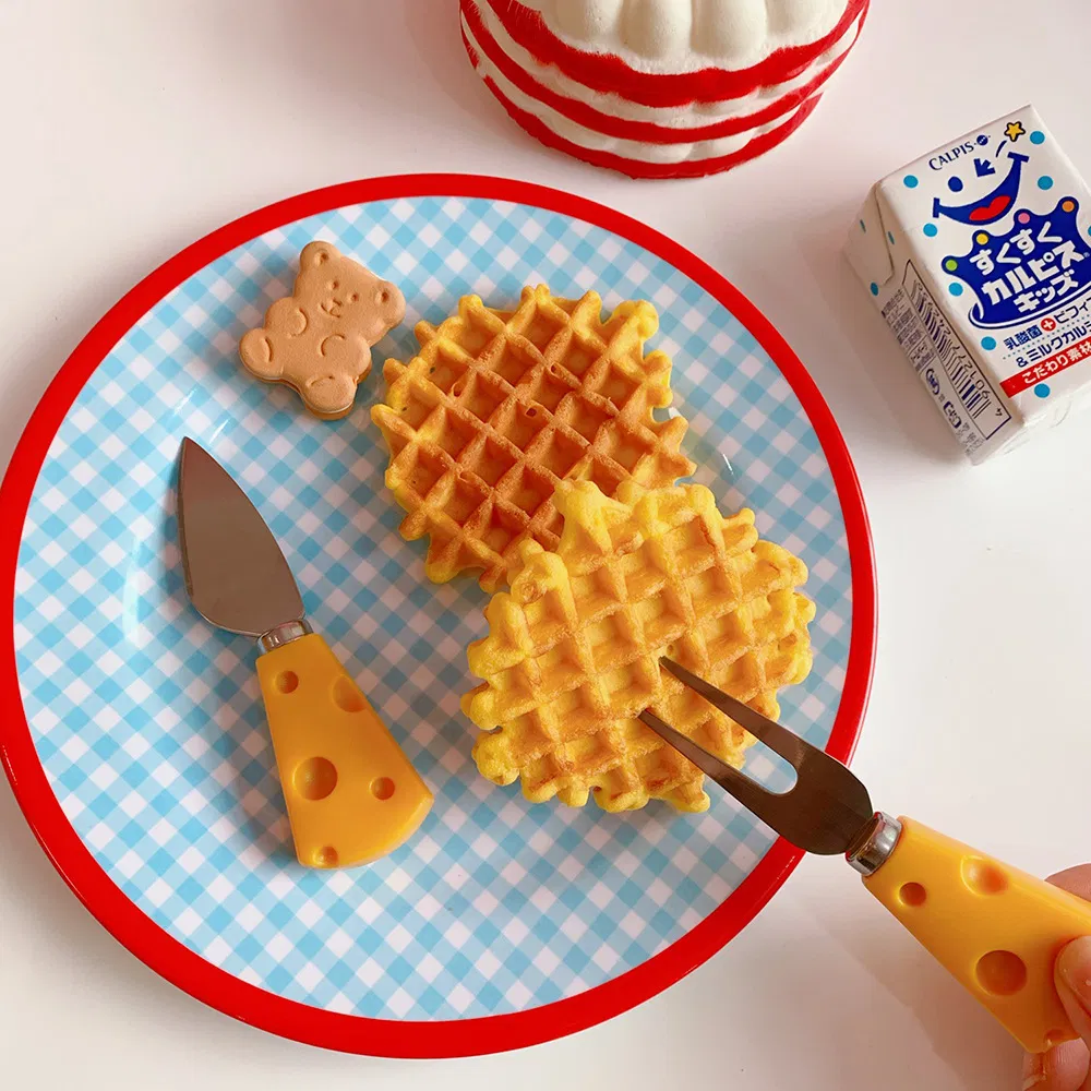 New Knife Fork Cute Breakfast Utensils Spread Butter Cake Dessert Small Fork