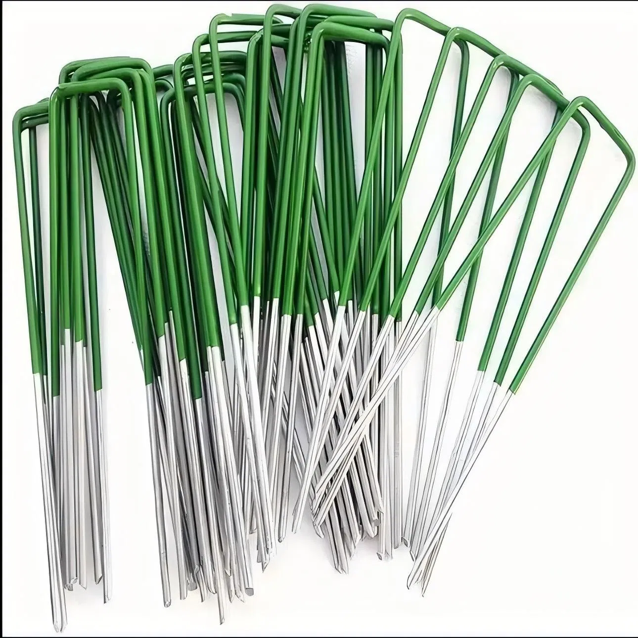 Best Quality Garden Galvanised U Shaped Curved Grass Cloth Nails