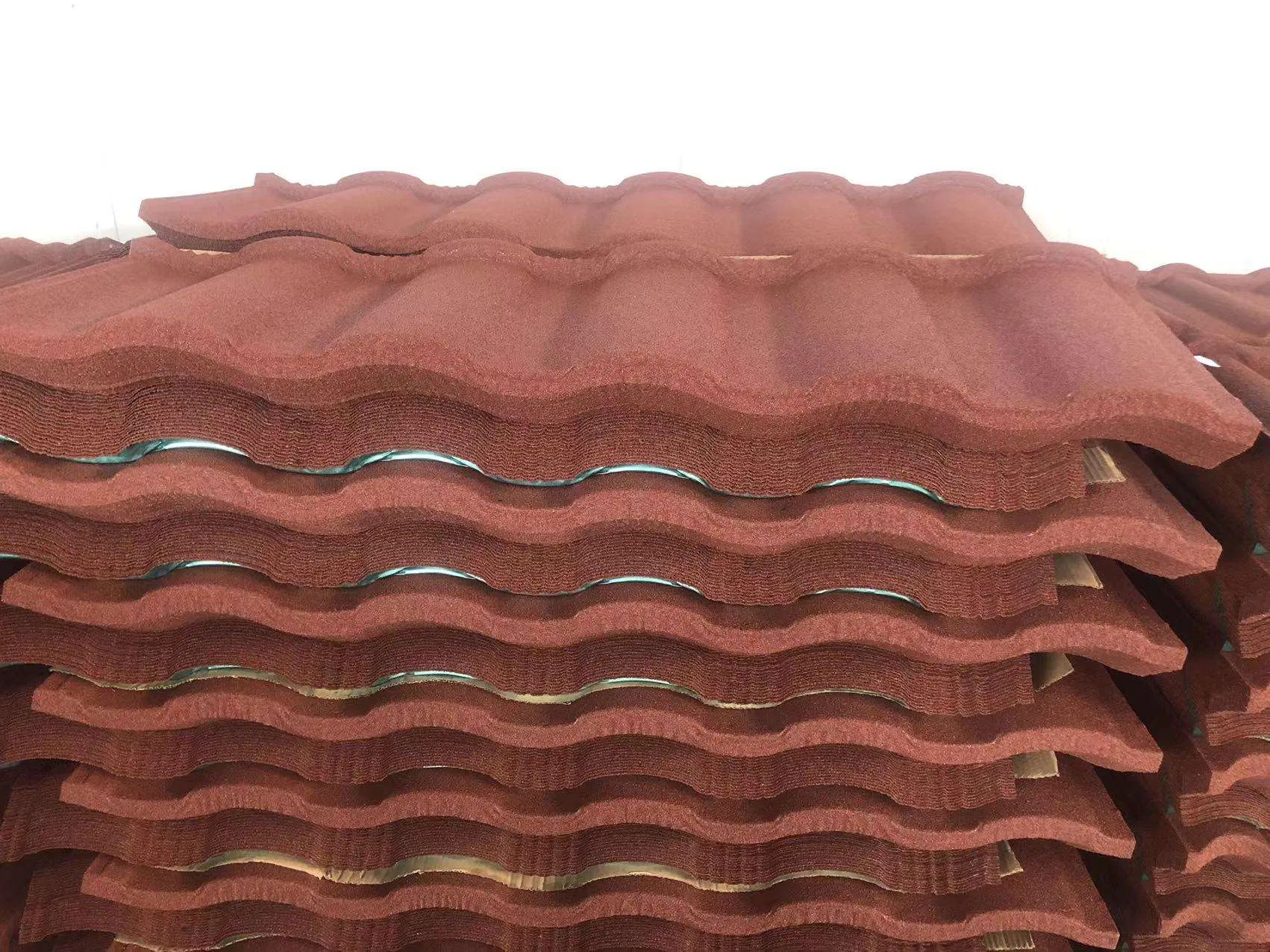 Colorful Metal Roof Building Materials Colorful Stone Roof Tiles