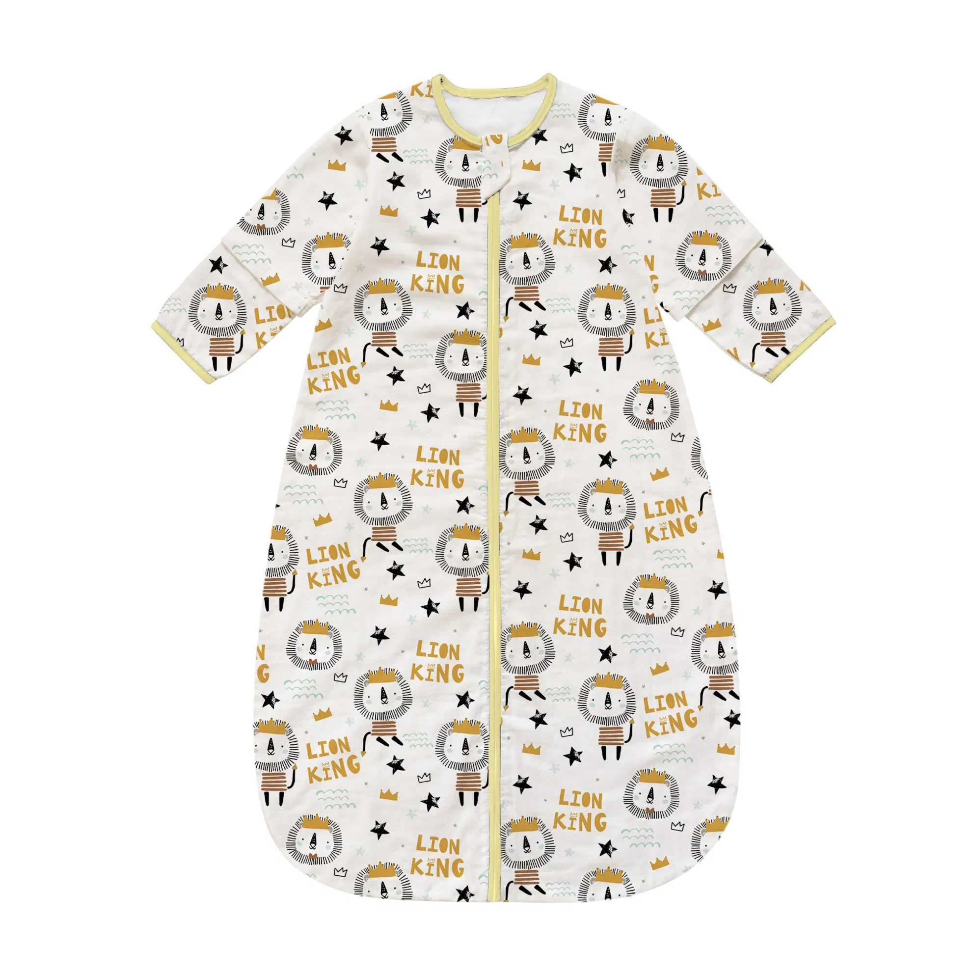 100% Organic Baby Sleep Sack for Kids Breathable Warm Toddler Sleep Bag with Zipper Closure Wearable for Feet