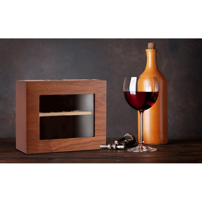 Glass Window Cigar Display Box Humidor
