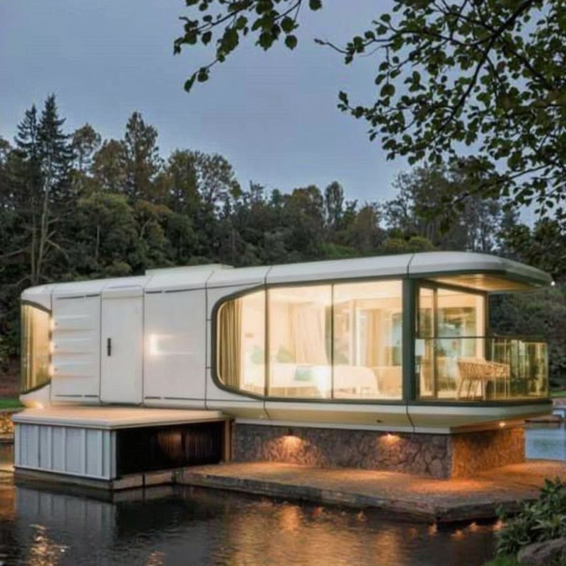 Casa Prefabricada Modular Capsule Hotel Container House