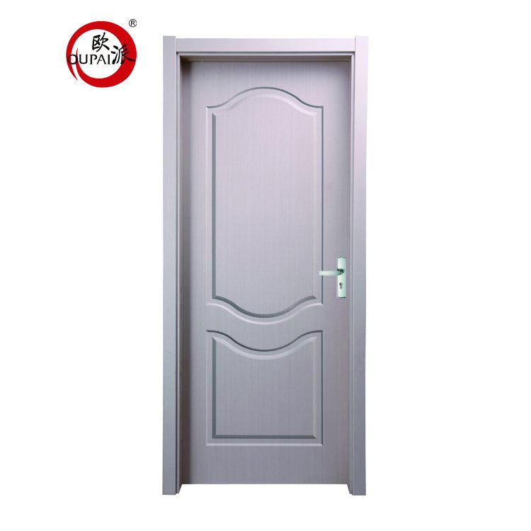 Hot Sale Cute Children Bubble Carved Pattern Brown Printed Interior Swing Waterproof Door