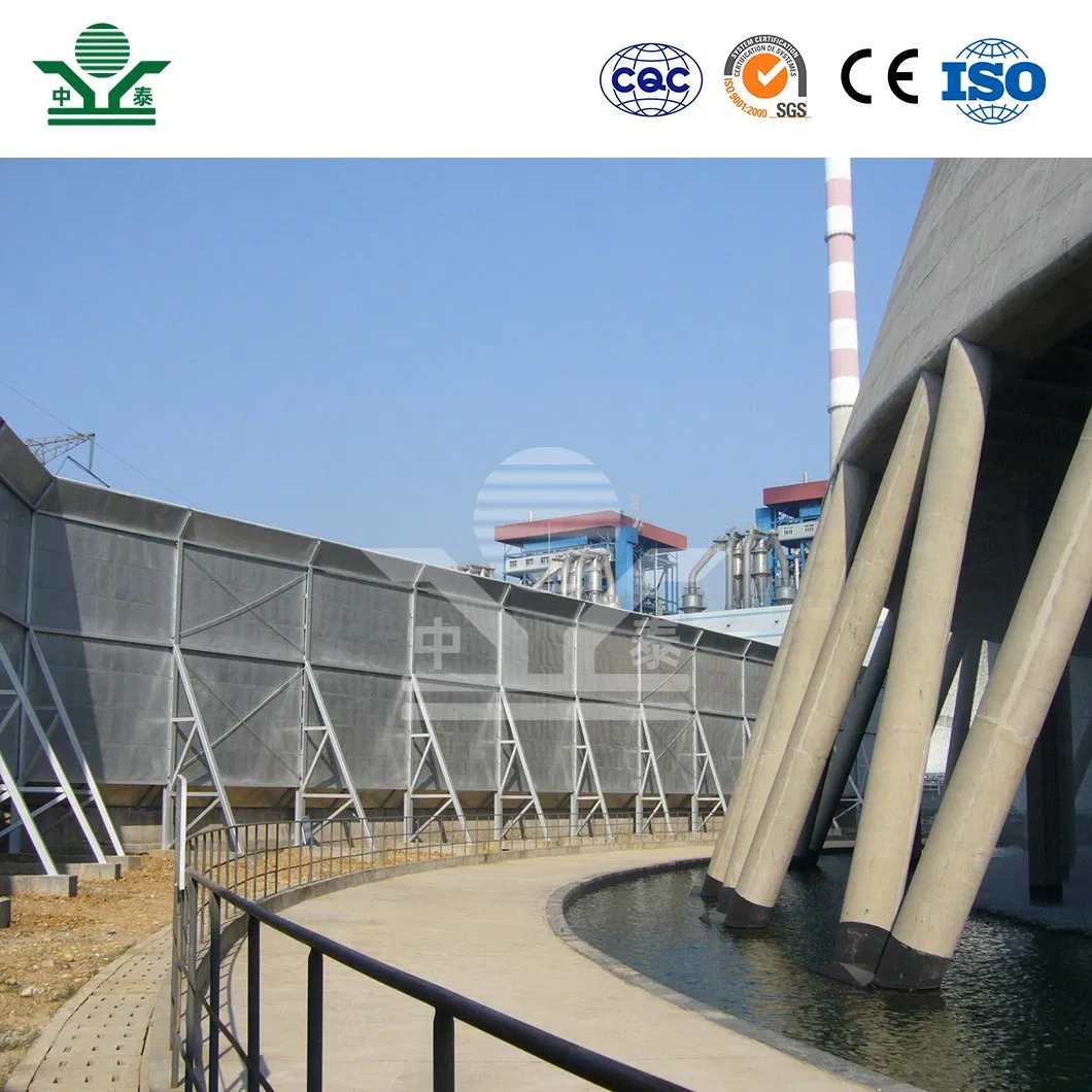 Zhongtai Noise Barrier for Generator China Factory Landscape Noise Barriers Stainless Steel Plate Material Cooling Tower Sound Barrier