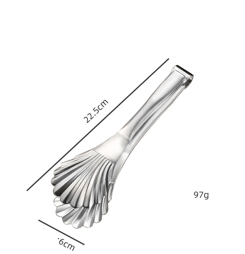 Food Tongs Steak Clip Cake Clamp Stainless Steel Mi18978