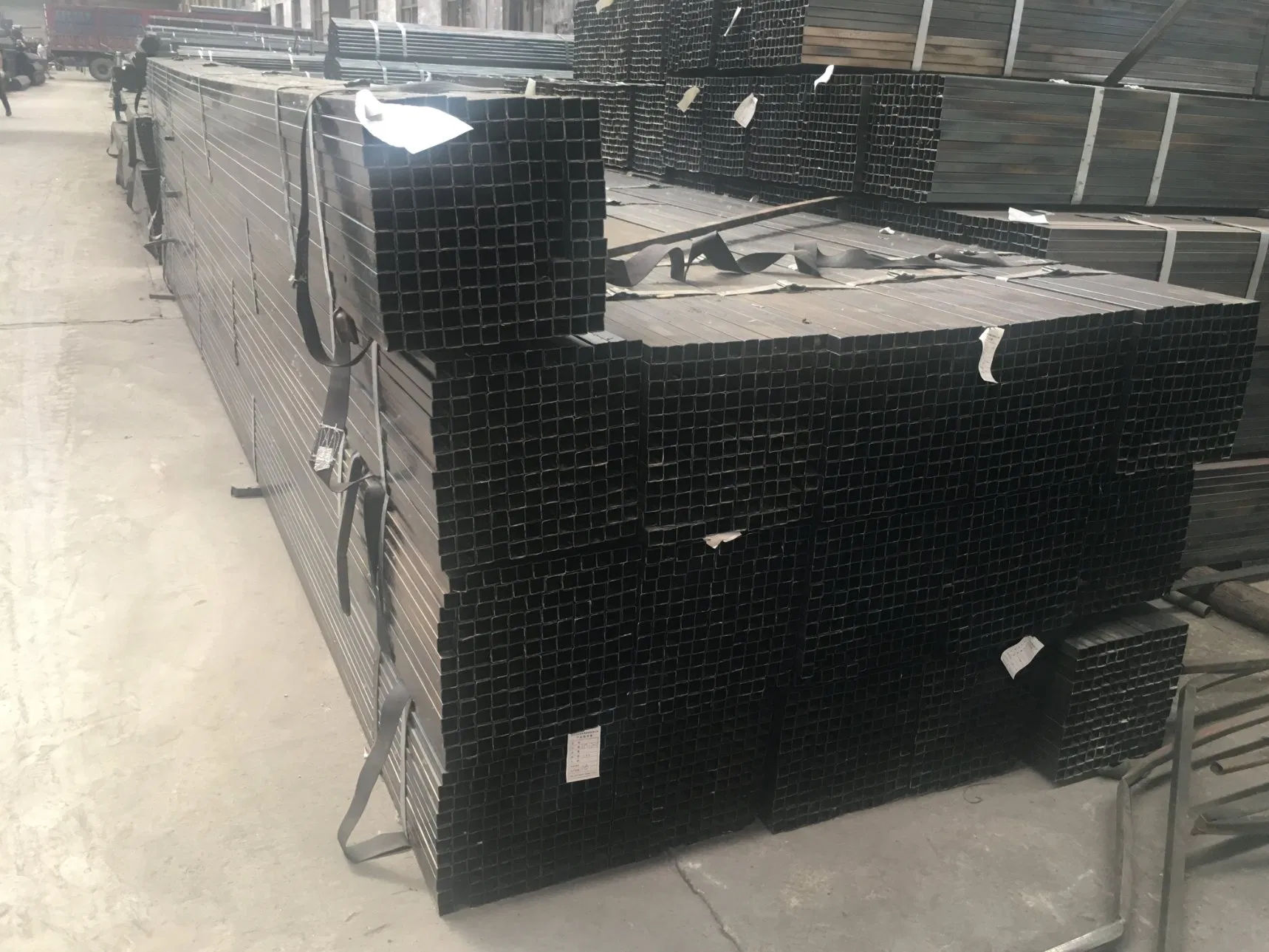RSs-Zp517 Customized Q195/Q215/Q235 Hollow Section Black Annealed Square pipe Steel Tube