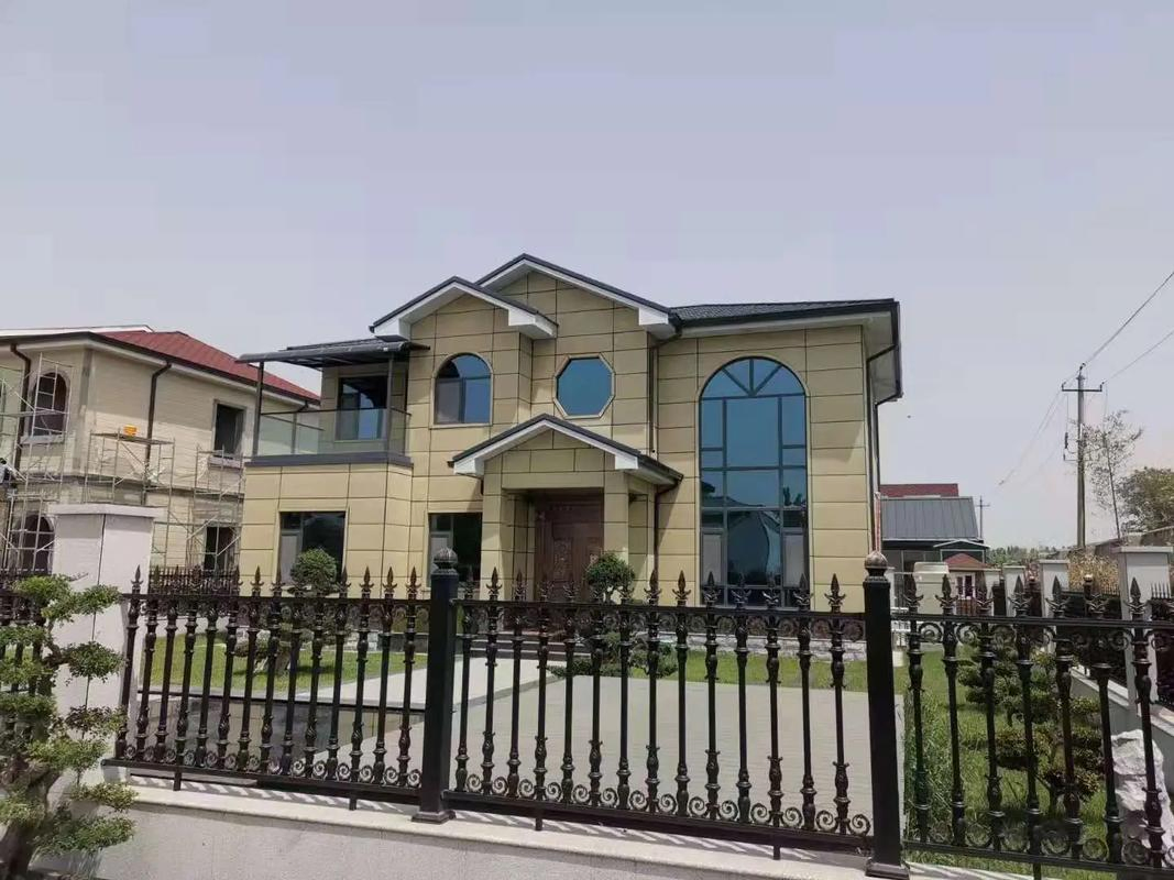 Simple Classical Villa Building Prefab House with Low Cost