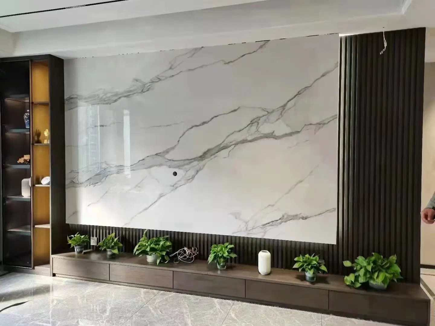 UV Marble Cladding Green Building LEED