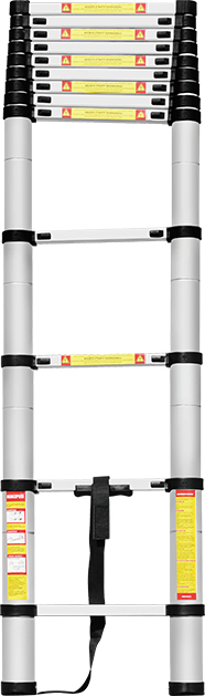 CE/En131 Standard 3.8m Aluminium Telescopic Extension Ladder