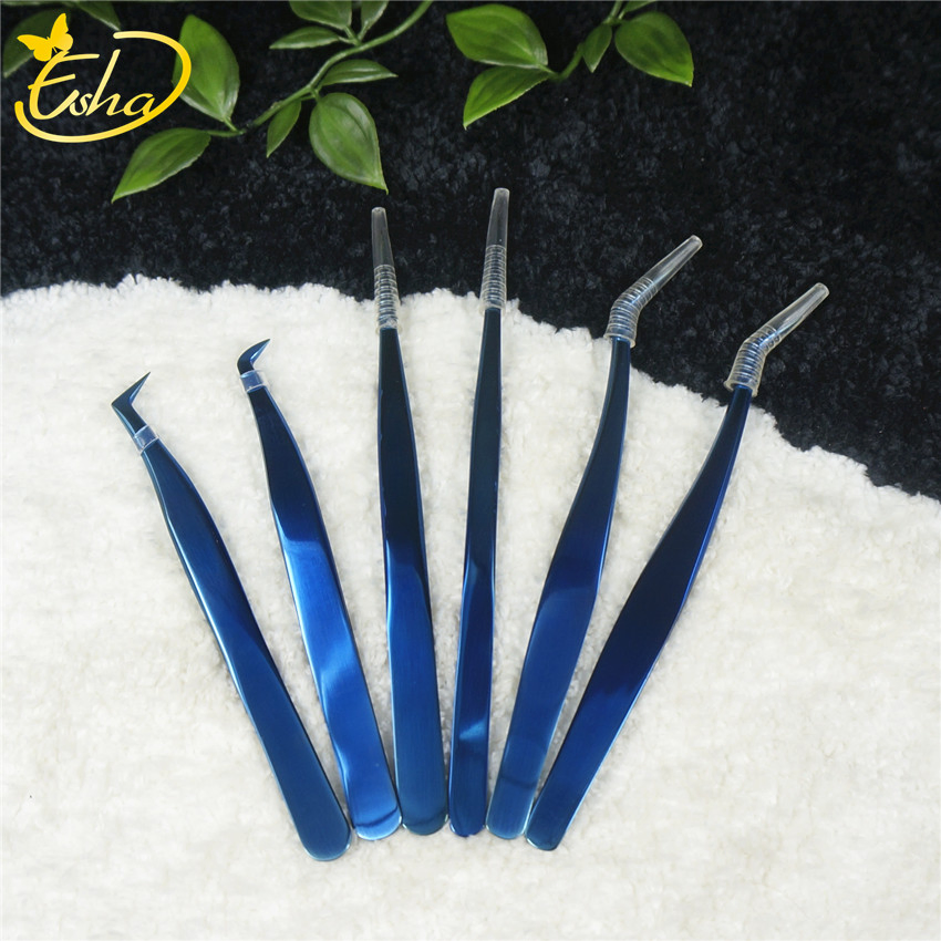 Top Quality Guangdong Anti-Static Volume Eyebrow Custom Stainless Steel Medical Pointed Eyelash Tweezers