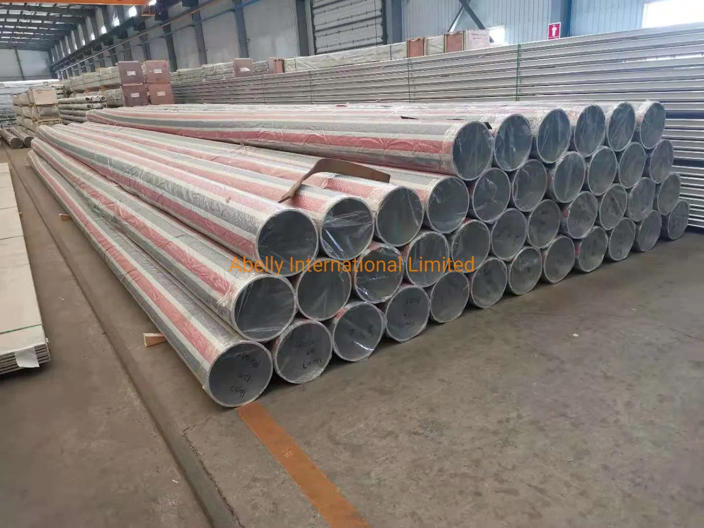 Od 392 mm X 6mm Aluminum Bus Pipe for Electric Power Industry
