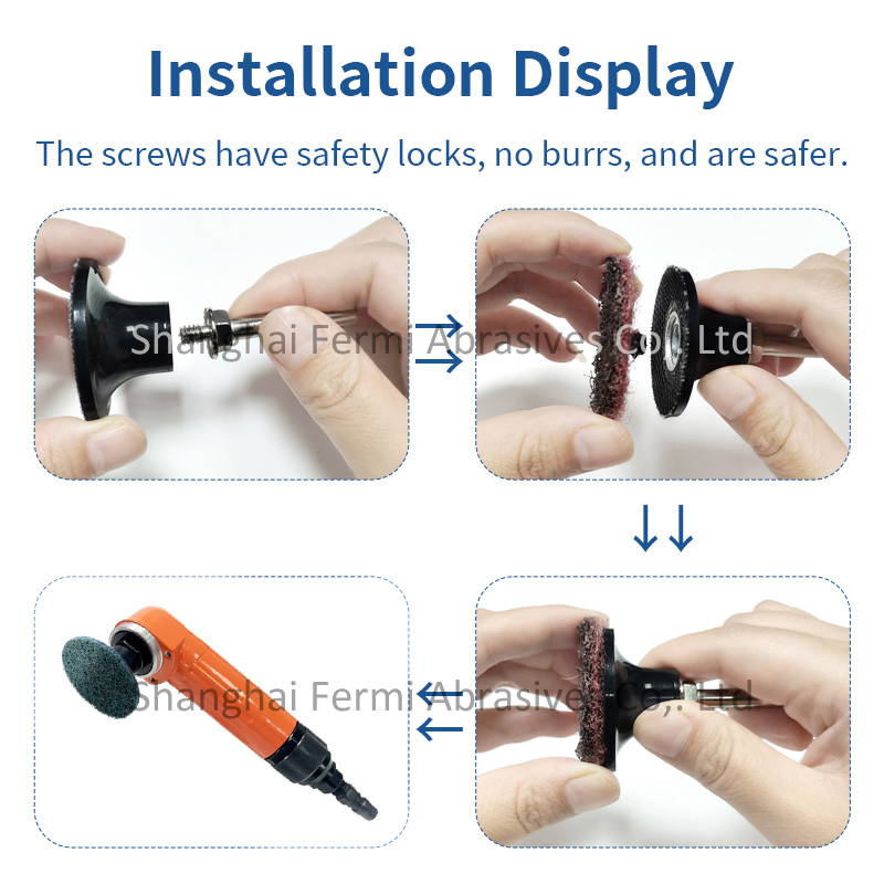 Абразивный диск нетканый 2 дюйма, тип Tr
