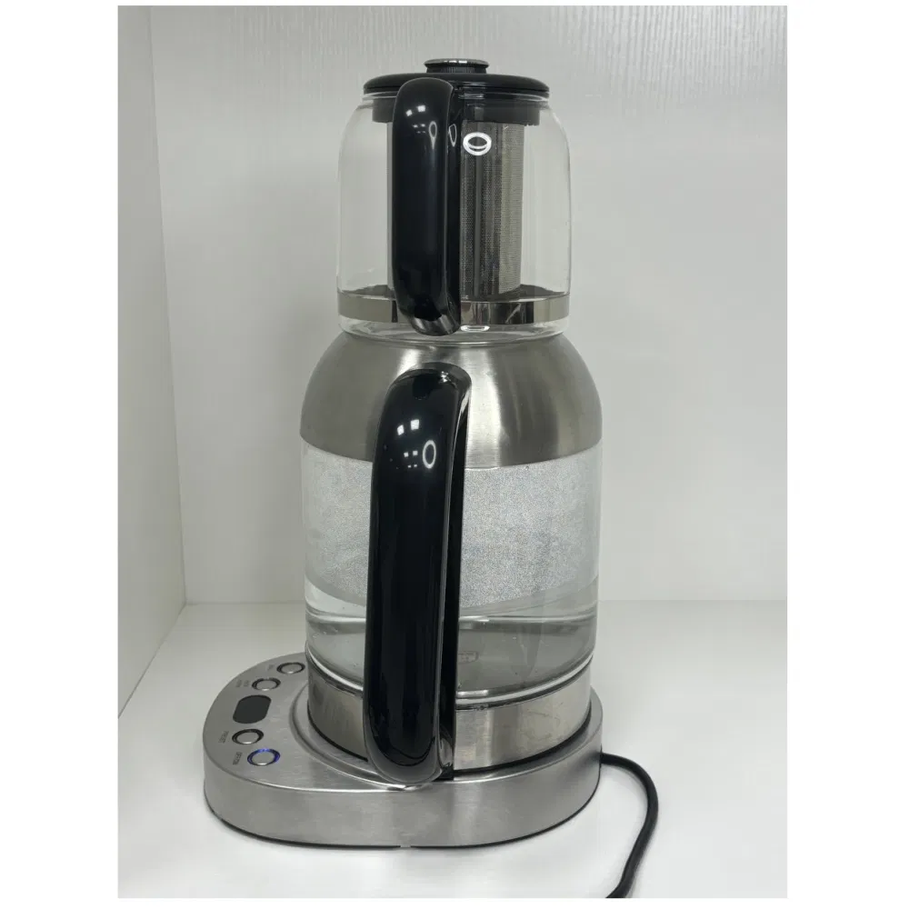 New Smart Home Appliances Turkish Tea Maker Electric Glass Kettle with Teapot