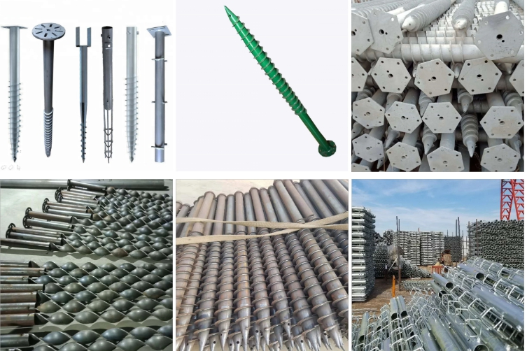 Spiral Ground Screw Anchors Stake