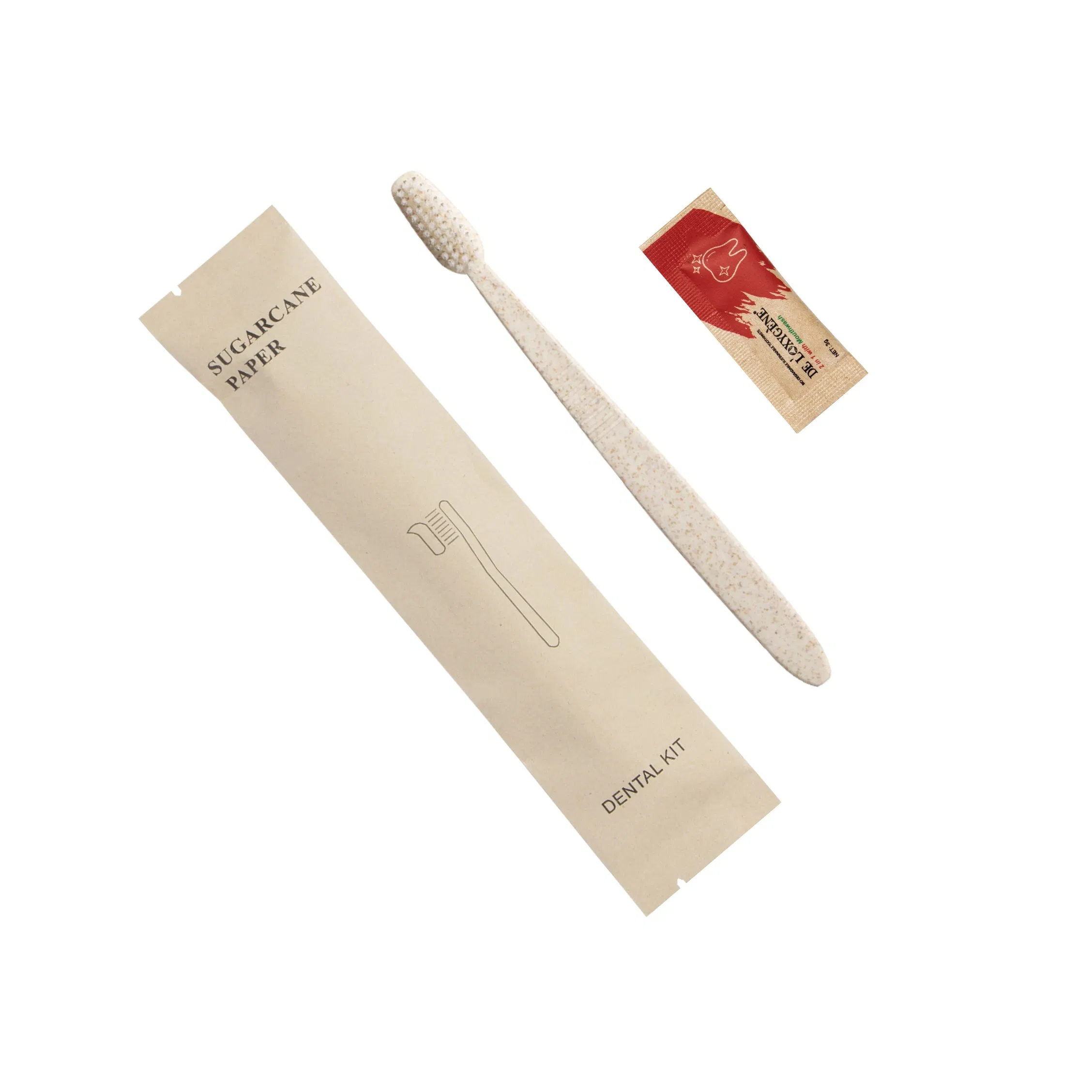 Hotel Bathroom Supplies Dental Kit for Hotel Disposable Toothbrush Toothpaste