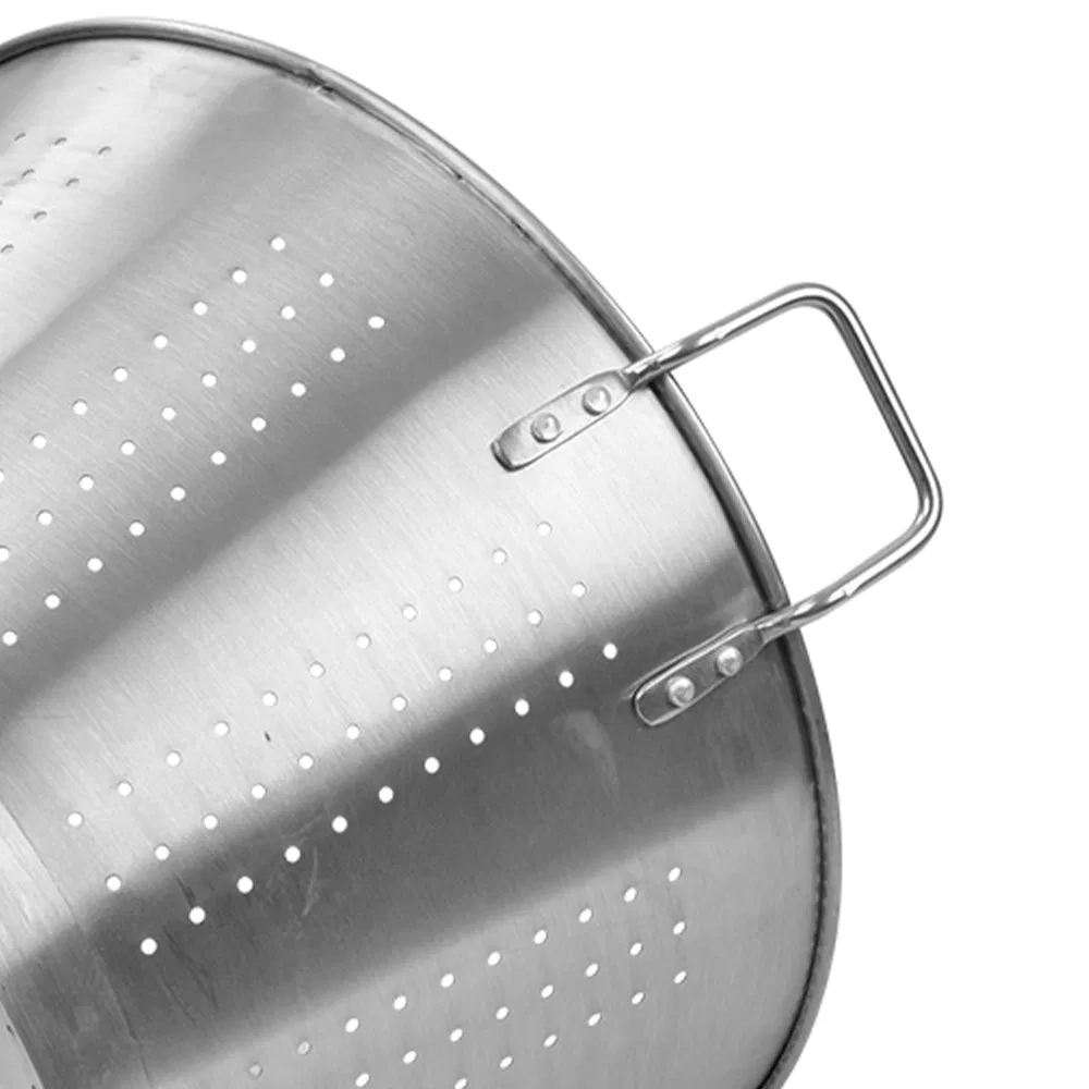 OEM Factory Vegetable Conical Stainless Steel Coarse Colander