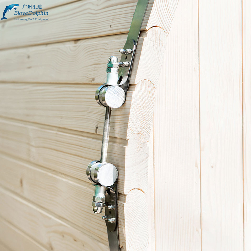 Бочка-сауна уличная инфракрасная на 2-4 человека из кедра