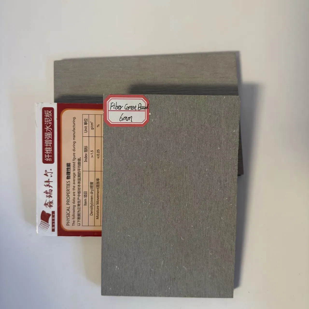 6mm Fiber Cement Board Building Project Material Wholesale Fiber Cement Siding