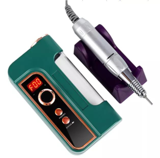 2022 Amazon Hot Sale 35000rpm Rechargeable Portable Nail Drill Machine Professional Manicure Pedicure Set for Salon Use