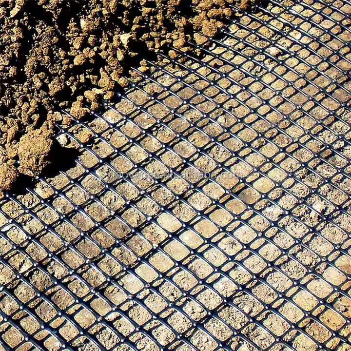 Lightweight Crack Resistance Long Service Life PP Biaxial Geogrid