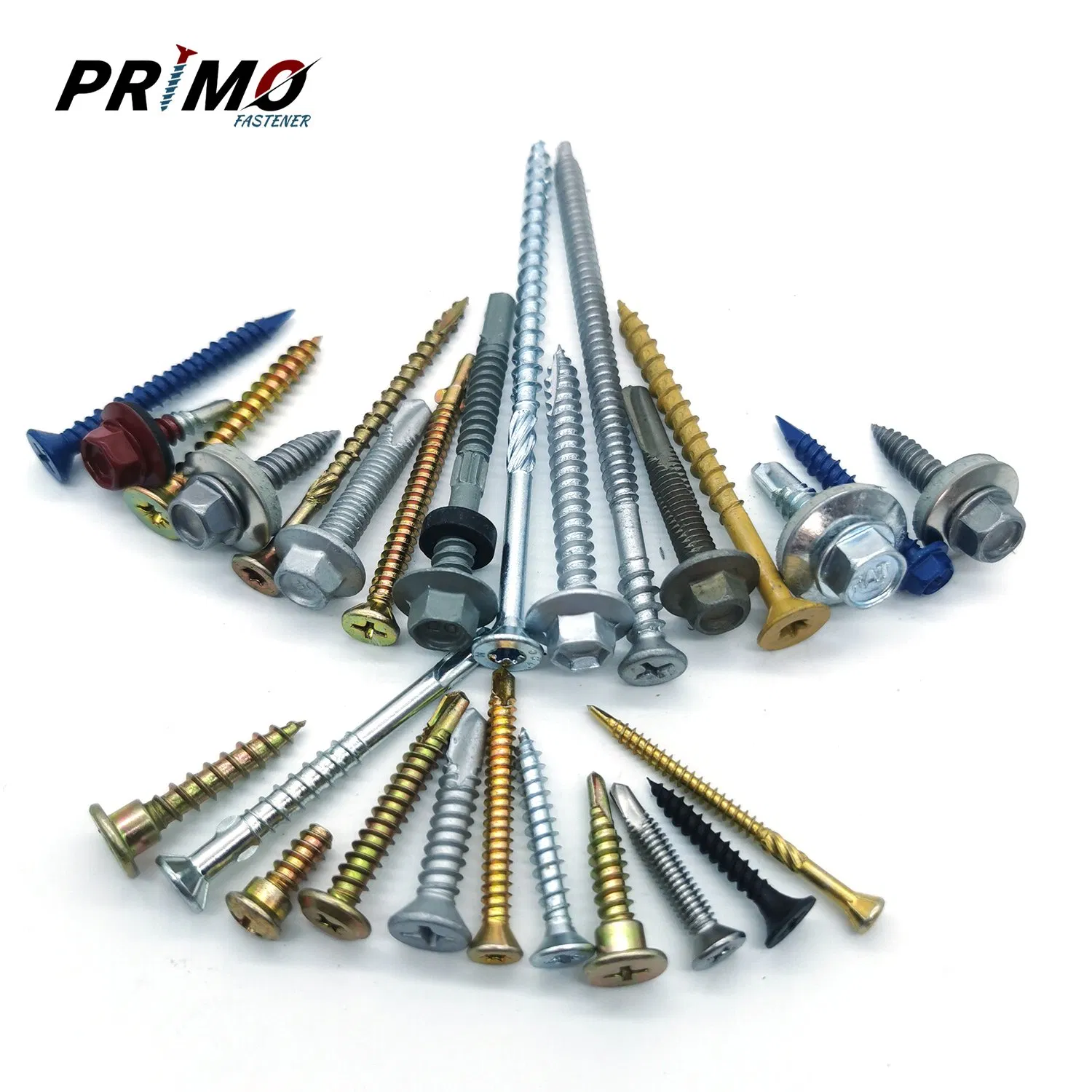 Timber Metal Screw Decking Screw Zinc Plated Ruspert Screws for Wooden Construction