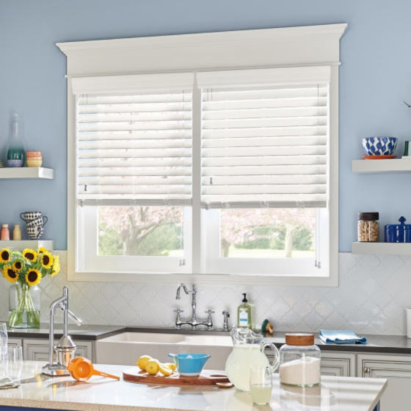 Full Blackout Day and Night Vinyl 25mm Slat Venetian Blind