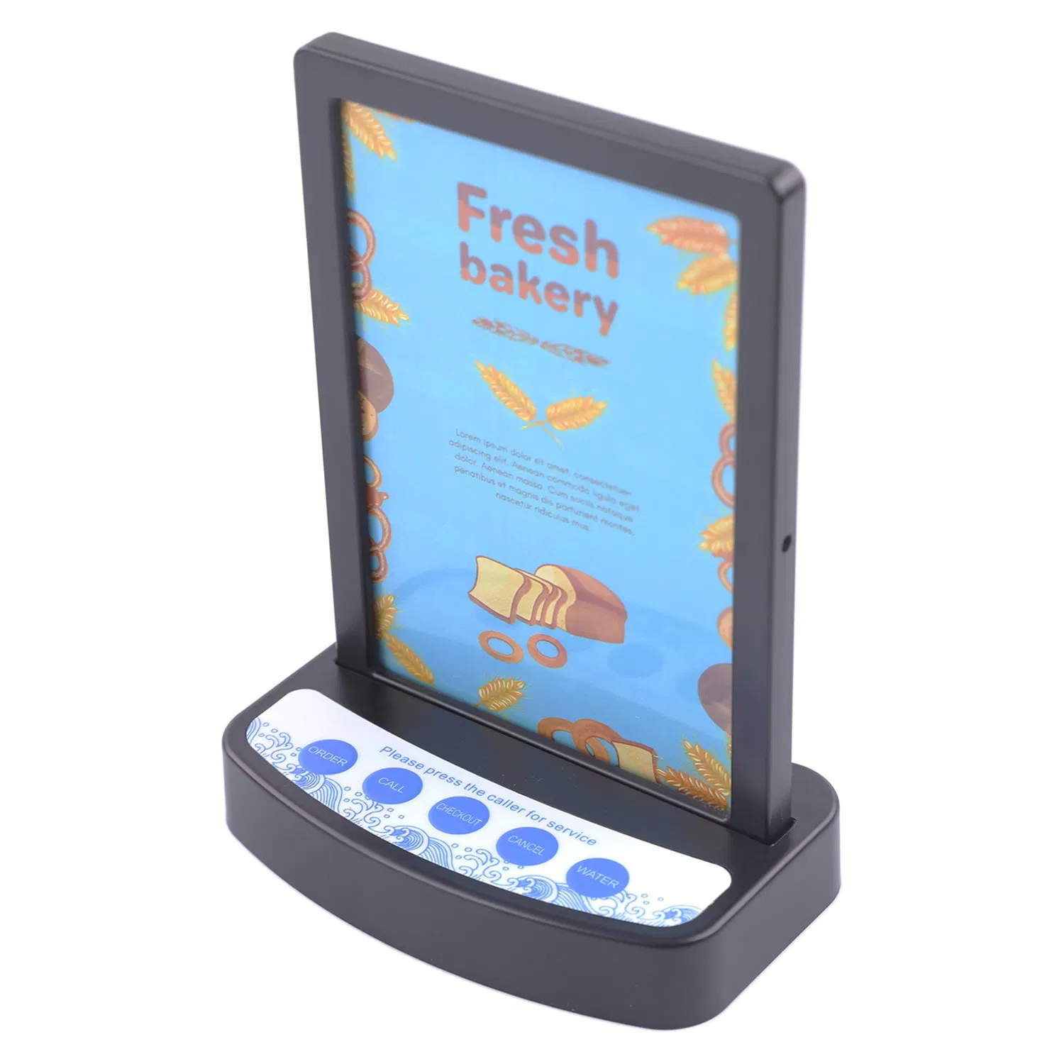 Wireless Call Button 5-Key Restaurant Pager Wireless Calling System Hospital Bar Cafe