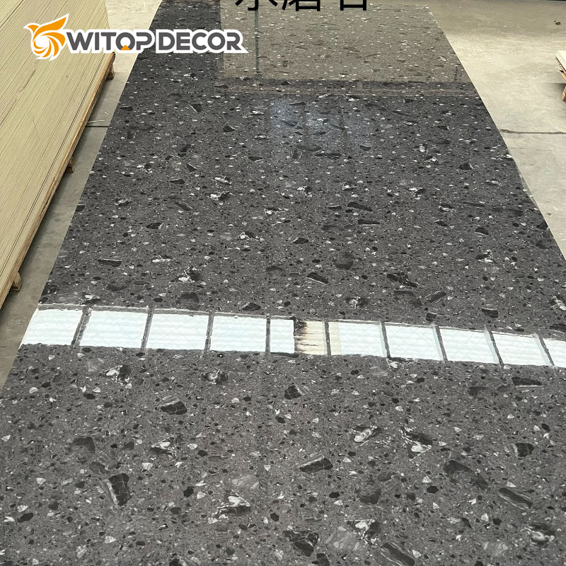 1220*2440mm UV Wall Panel PVC Marble Sheet for Interior Wall Decoration