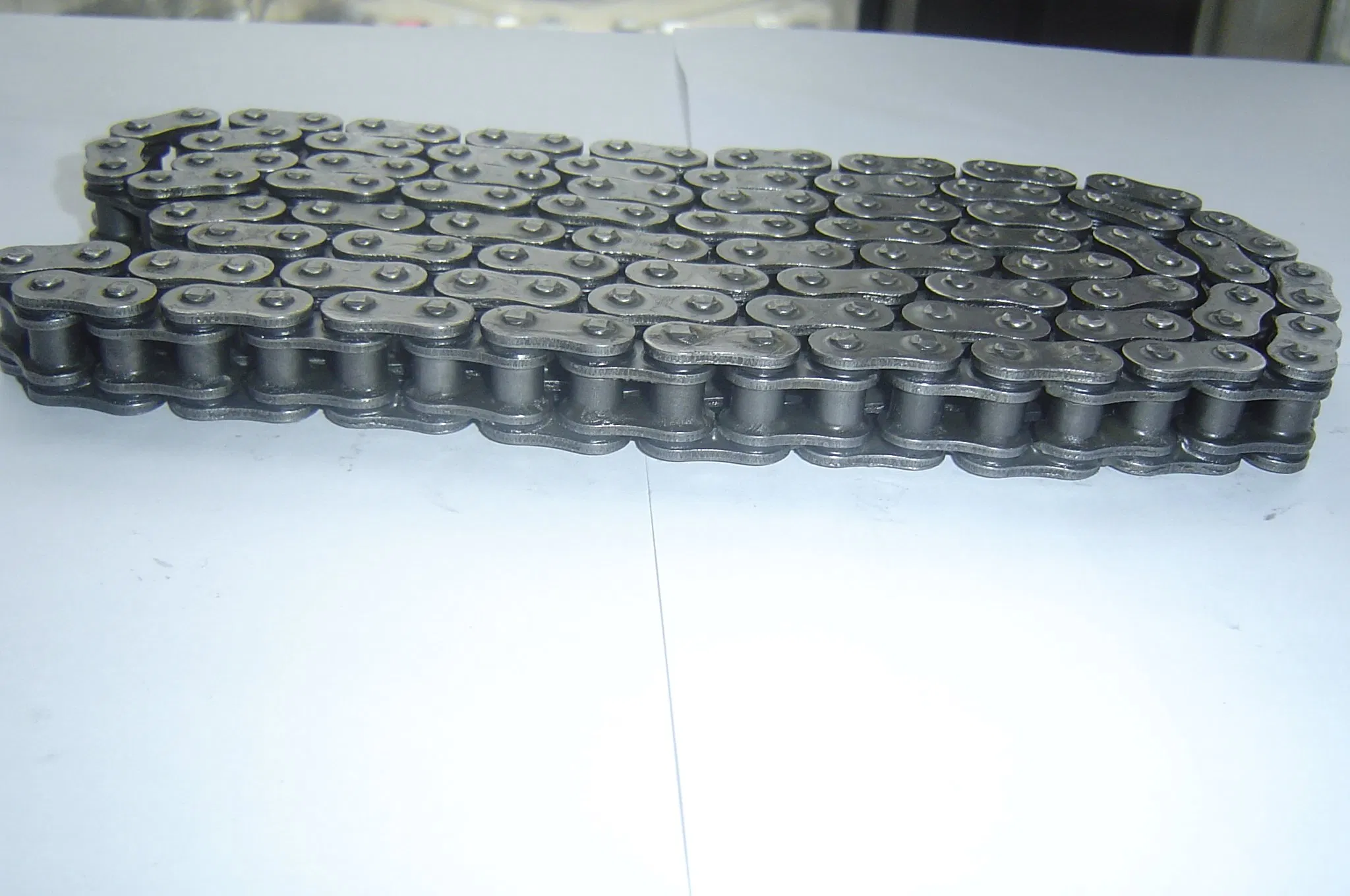 Iron Carbon Steel Motorcycle Drive Chain 428 630 Transmission Conveyor  Chain