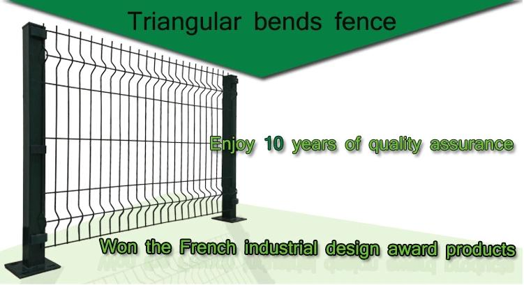 3D PVC Coated Welded Wire Mesh Fence