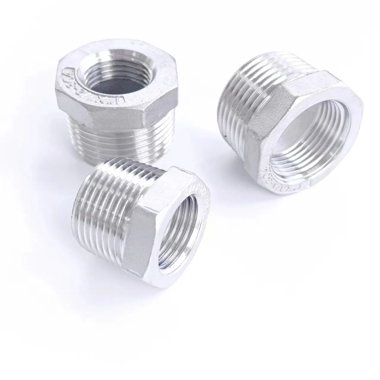 Stainless Steel Hex Bushing Male and Female Thread