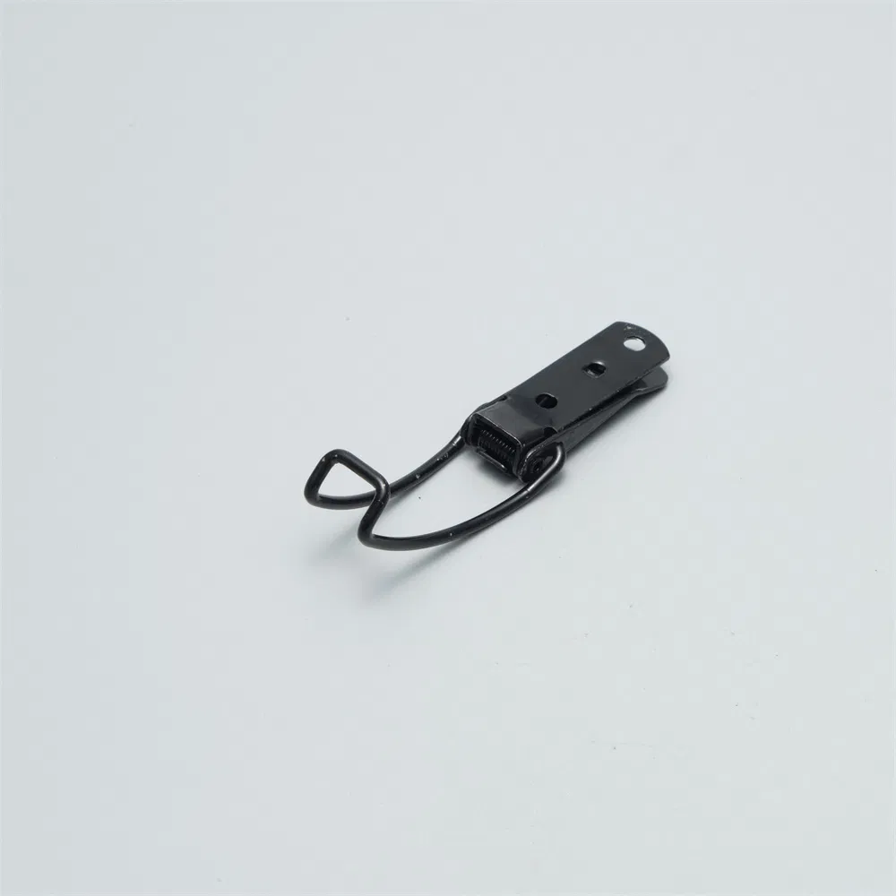 Durable Industrial Mild Steel Black Toggle Latch for Wooden Cases