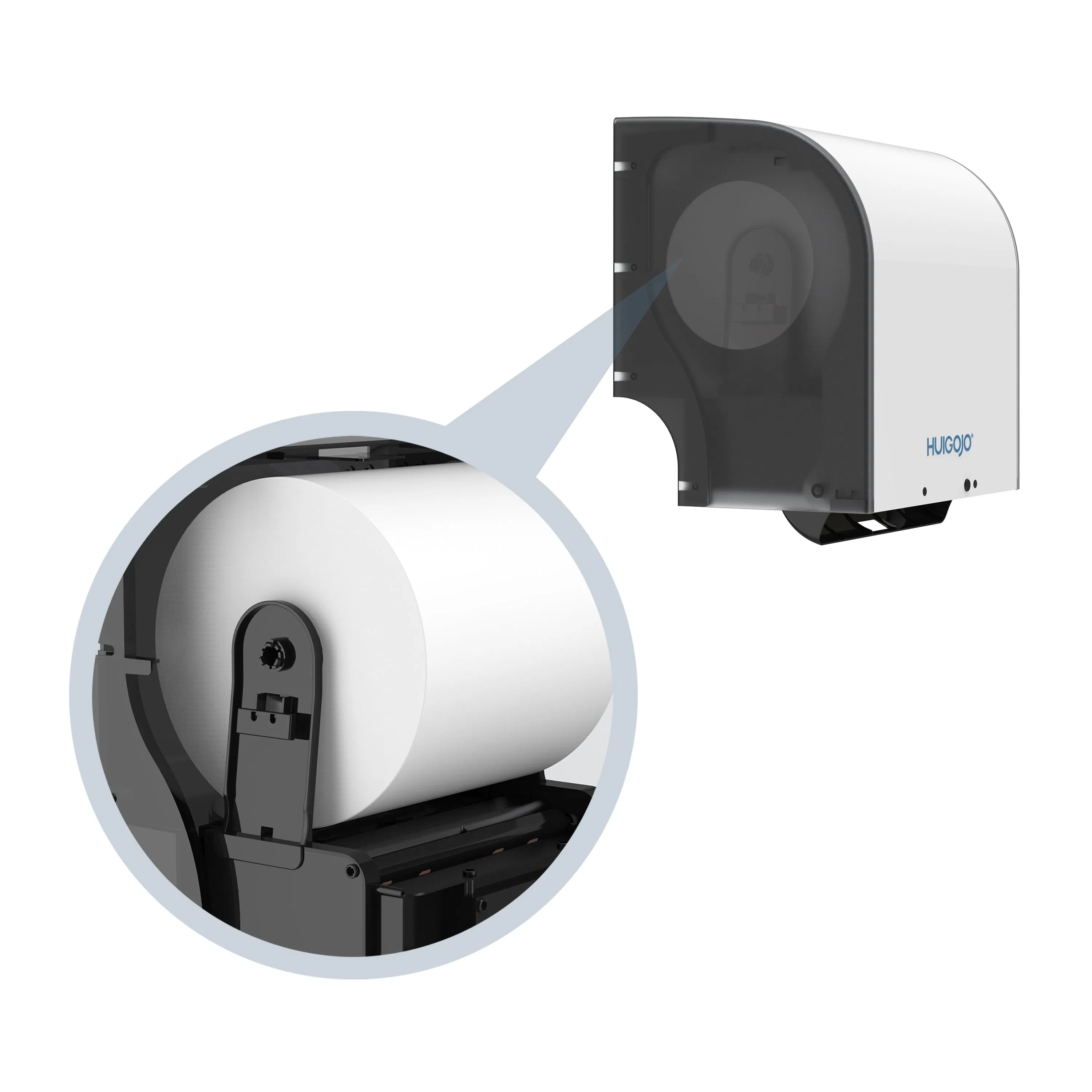 Настенный сенсорный держатель для бумажных полотенец без ножа