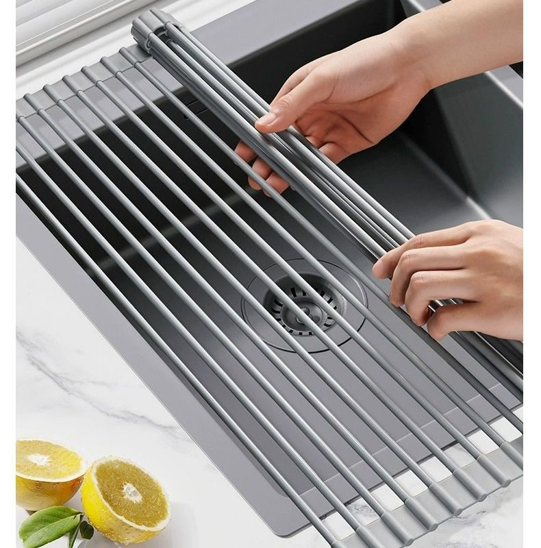 Складная сушилка для посуды из кованого железа