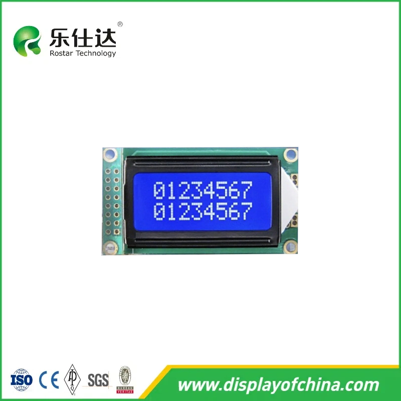 LCD 0802 Small-Size LCD 8X2 Character Module LCM Module COB Screen Display