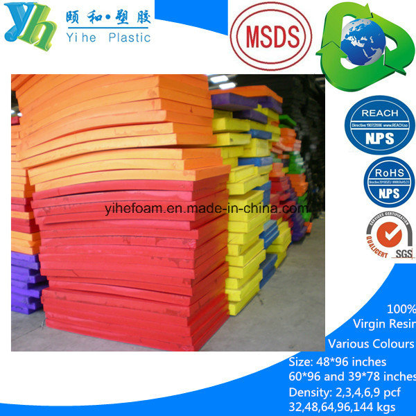 48 X 96 PE EVA Panel Custom LDPE Foam Sheets 4 Pcf