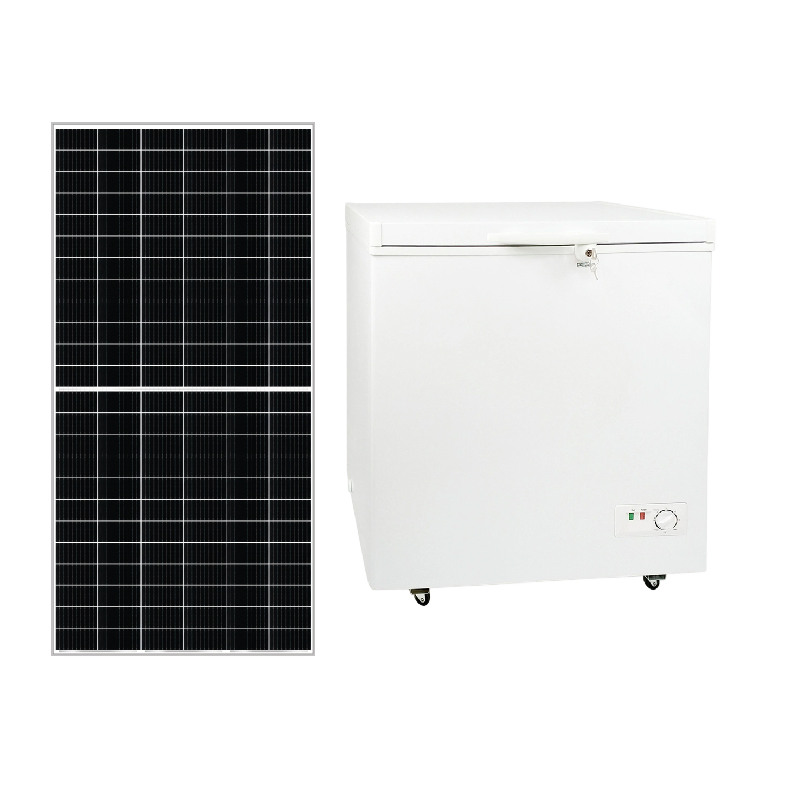 Low-Consumption Quiet Solar Compact Inverter Chest Freezer