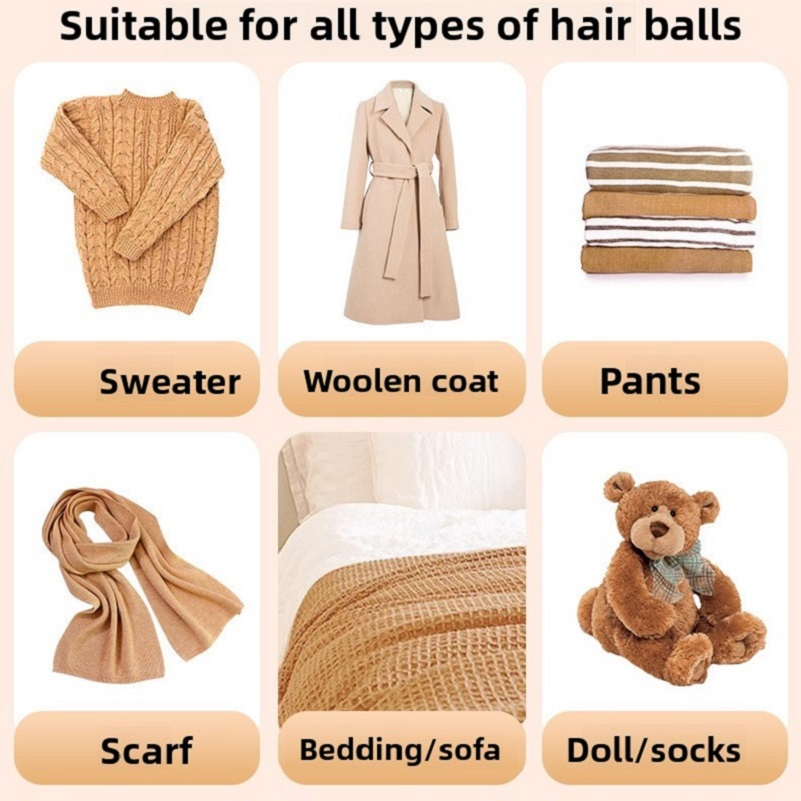 LED Display Rechargeable Portable Sweater Fabric Shaver Electric Lint Remover