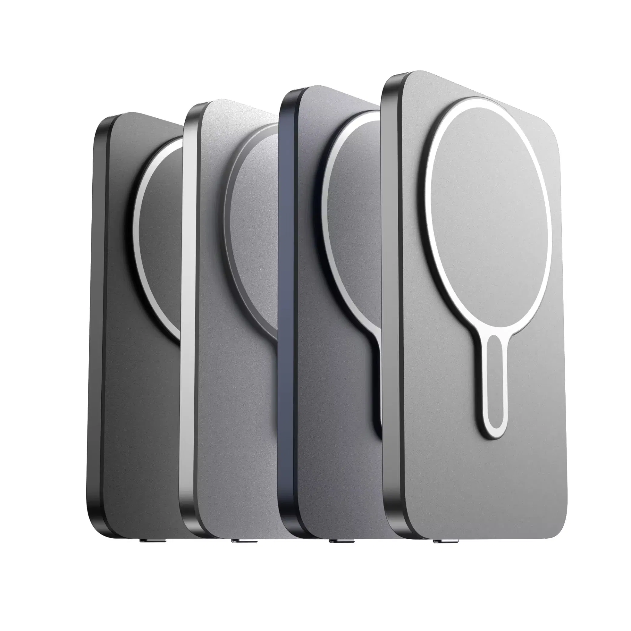 China Wholesale Ultra Slim Power Bank Metal Aluminum Best 5000mAh for Apple Portable Battery Charger Wireless Magsafe Power Bank OEM Manufacturer