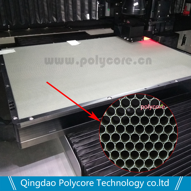 FPCB Cutting Adopted Honeycomb Plate in Laser Cutting Machine