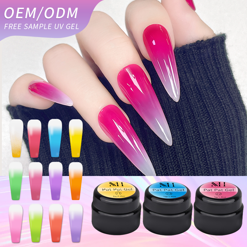 Gel Nail Polish Semipermanent Varnish UV Color Nail Glue Nail Polish