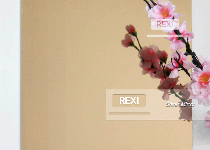 Premium Double Coated Clear Silver Mirror Glass for Elegant Interiors